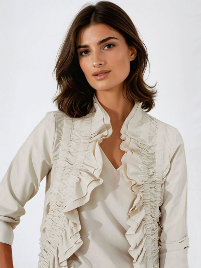 MARTY Ruffled Jacket