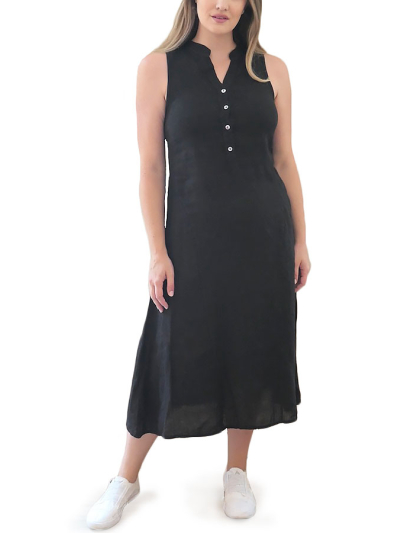 Italian Linen Dress by Inizio - Flutter  Italian linen dress, Flutter dress,  Summer linen dresses