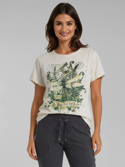 BRAVE FLIGHT Moon Dance Graphic Tee