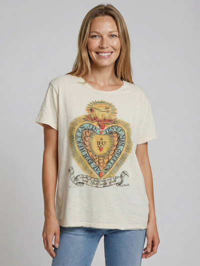 DIVINE HEART Moon Dance Graphic Tee
