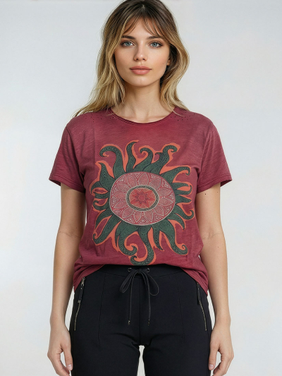 SOLAR BURST Moon Dance Graphic Tee