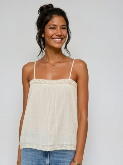 DACY Embroidered Camisole 