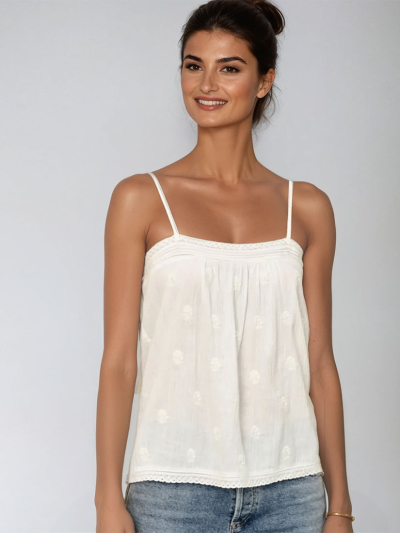 LIVIE Embroidered Camisole 