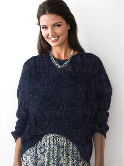 Maison Hotel Edgar embroidered linen jacket - midnight