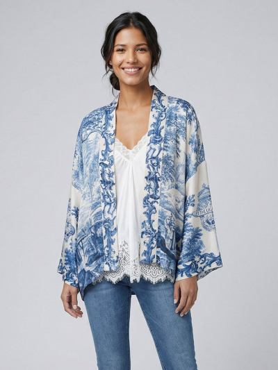 LET THE LIGHT IN Pixie Kimono Duster