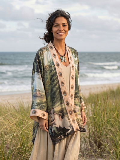 THE MYTH MAKER Matinée Length Duster