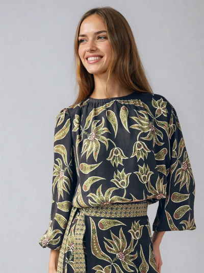 AYLA Blouse Alexia Onyx