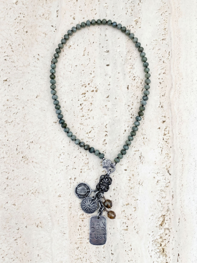 WANDERLUST Labradorite Pendant Necklace