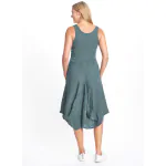Inizio Magic 2 Pocket Sleeveless Linen Dress SS25-Citrus-M