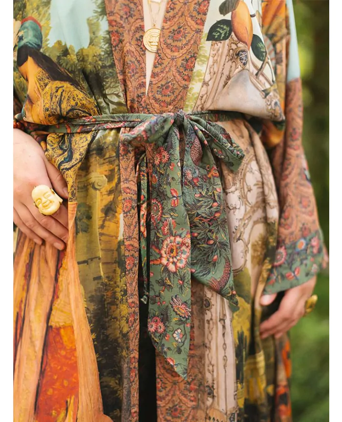 Market of Stars Fleur De Lune Pixie Duster Crop Kimono - Details Direct