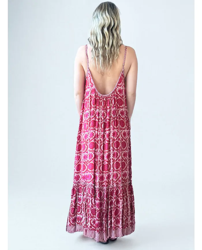 chinese dress ladies Maison Tara 92034M - Long Chiffon A-Line Dress