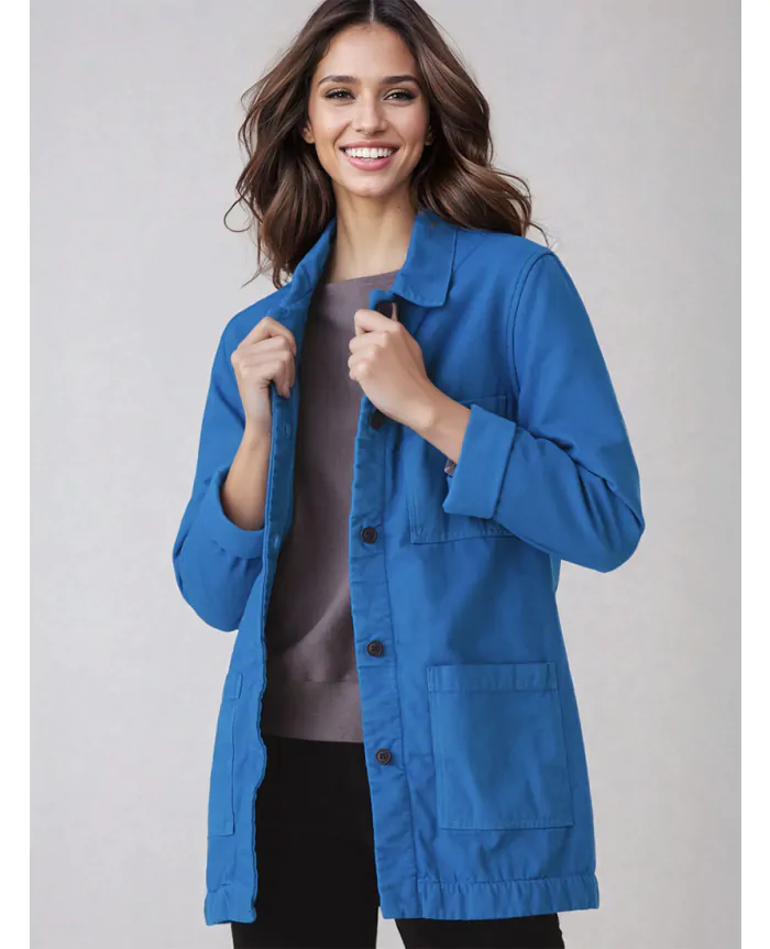 WINTER Chore Coat French Blue | Prairie Underground