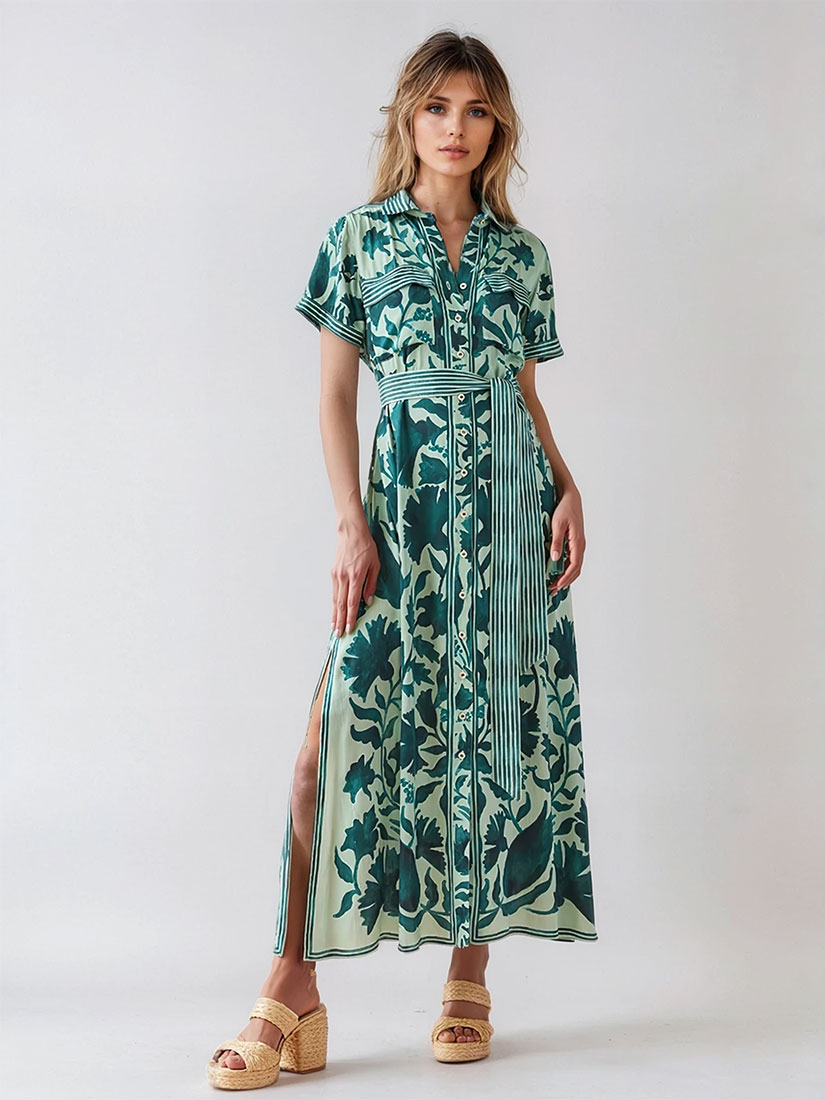 knee length dresses for ladies Amira Maxi – PFH main image 1