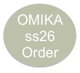 omika ss26 pre order