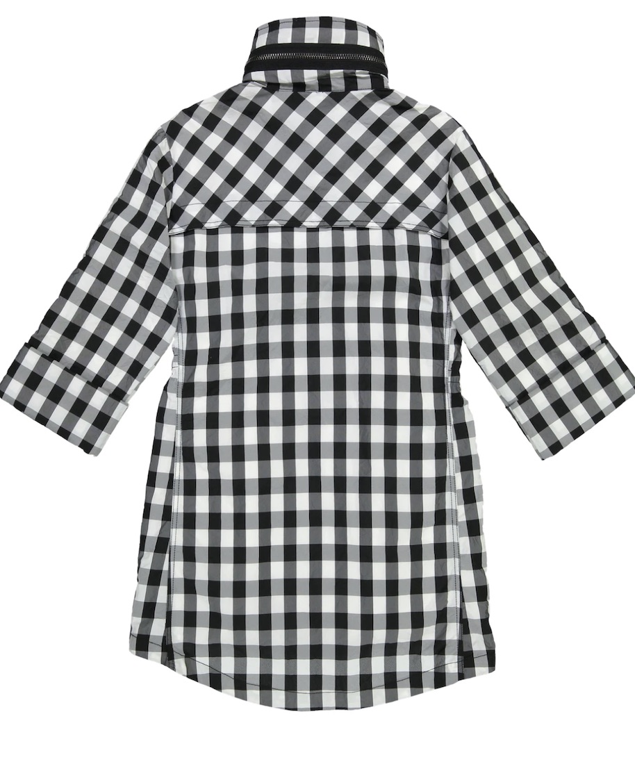 Black + White Check Anorak By Anorak Clothing|Get Dressed Collective